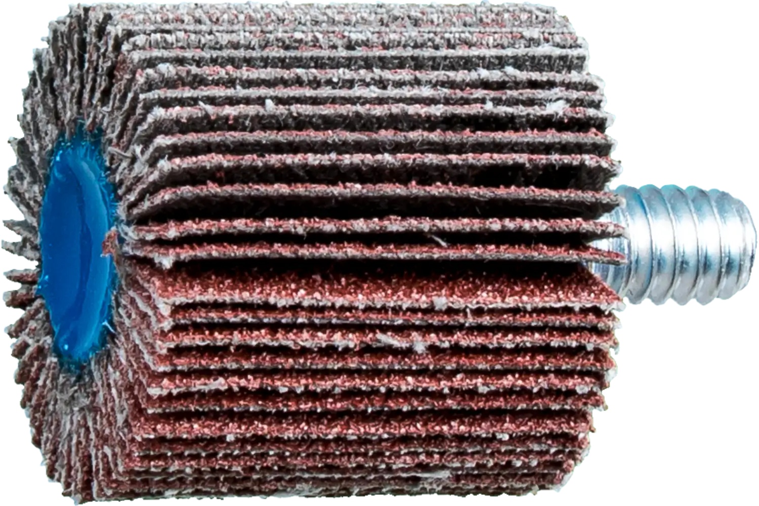 Picture of Pferd Quick Change Flap Wheel, 1" X 1, 80 Grit, 1/4-20 Thread, Aluminum Oxide